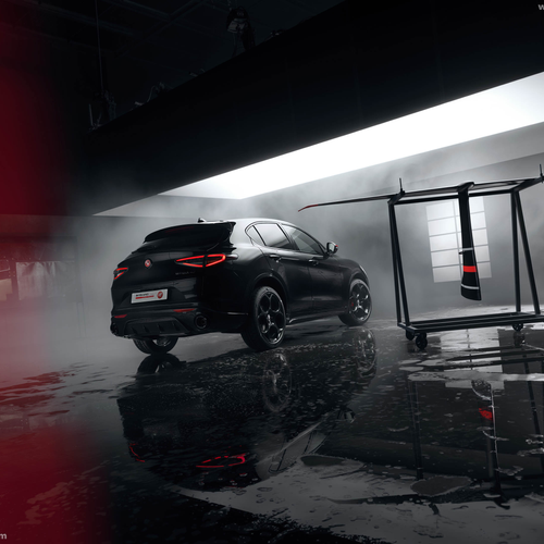 2027 Alfa Romeo Stelvio Luna Rossa Rear View